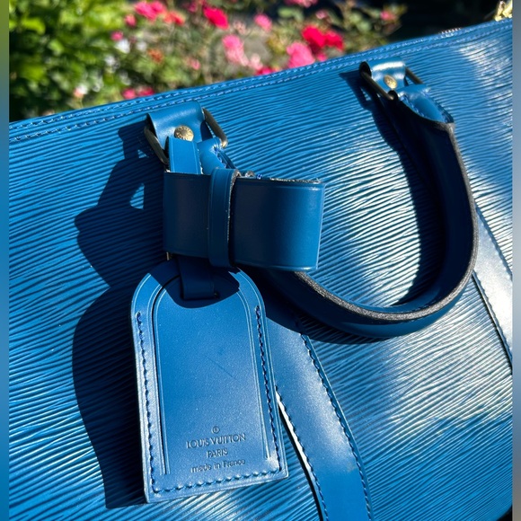 Louis Vuitton Keepall 45 Blue Epi Leather - Picture 2 of 15
